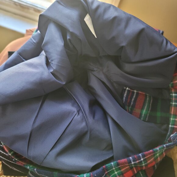 Vineyard Vines Tartan Plaid Wool Ankle Pants Preppy Holiday Check Straight Leg - Picture 9 of 13